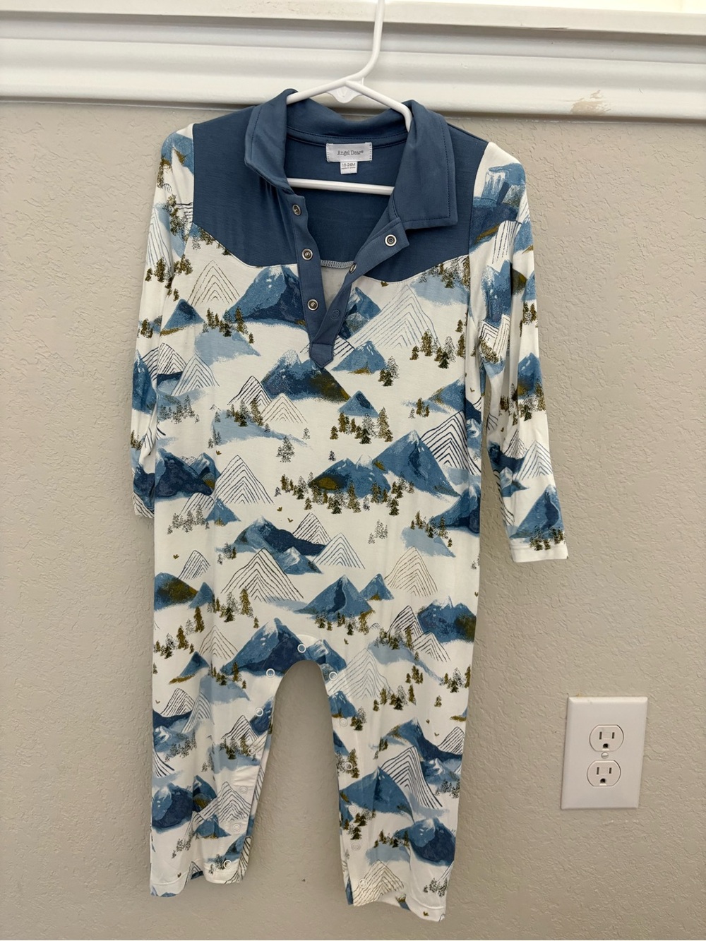 Angel Dear Long Sleeve Romper